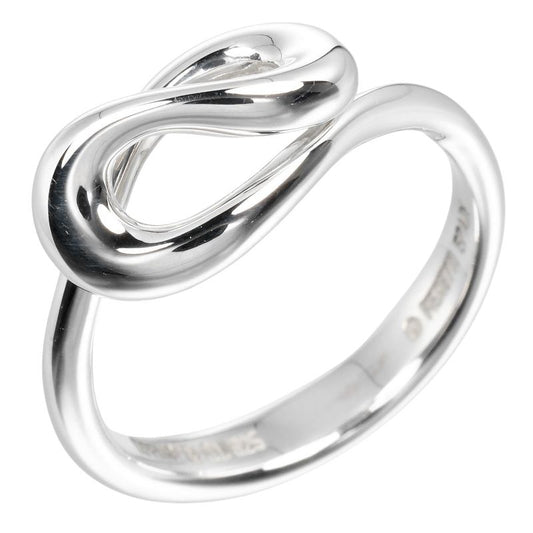 Tiffany & Co Open Wave Silver 925 Size 9 Ladies' 3.2g Ring