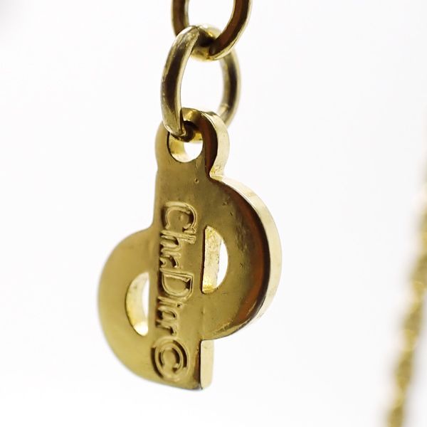 Christian Dior Necklace GP Logo Vintage Christian Dior
