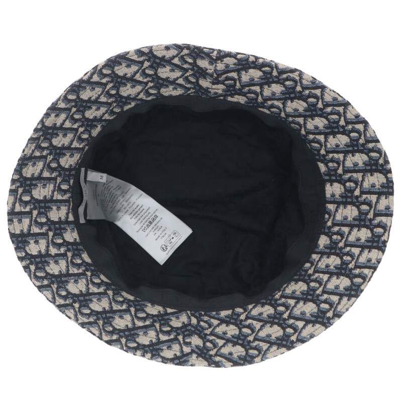 Dior 293c906g5763 Oblique Allover Bucket Hat With Rollers Men's M