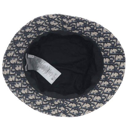 Dior 293c906g5763 Oblique Allover Bucket Hat With Rollers Men's M