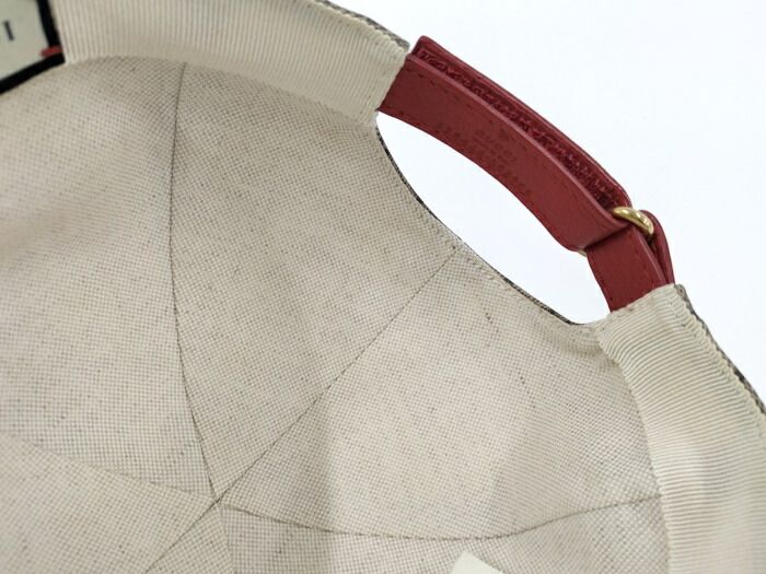 Gucci Baseball Cap GG Supreme Canvas GG Apple Beige 628446