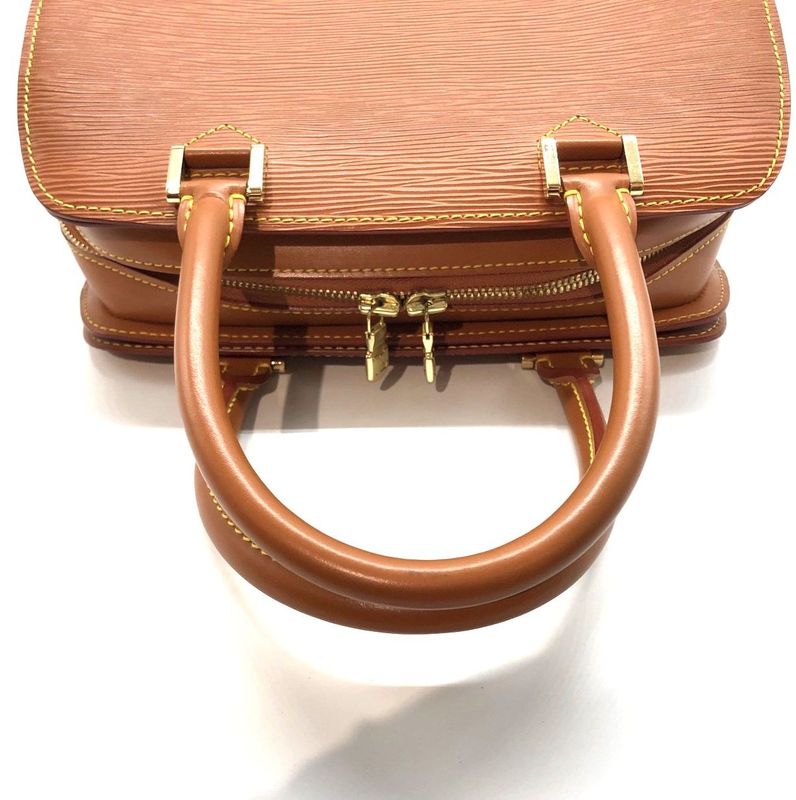 Louis Vuiiton Louis Vuitton Epi Pont Neuf M5205 LV Logo Handbag Leather