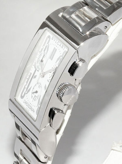 Bulgari Rettangolo Chrono Rtc49s Men's