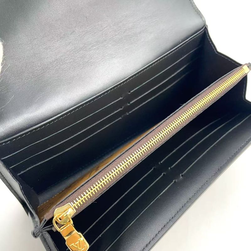 Louis Vuitton Portefeuille Sarah Dauphine Monogram Reverse RFID Reaction