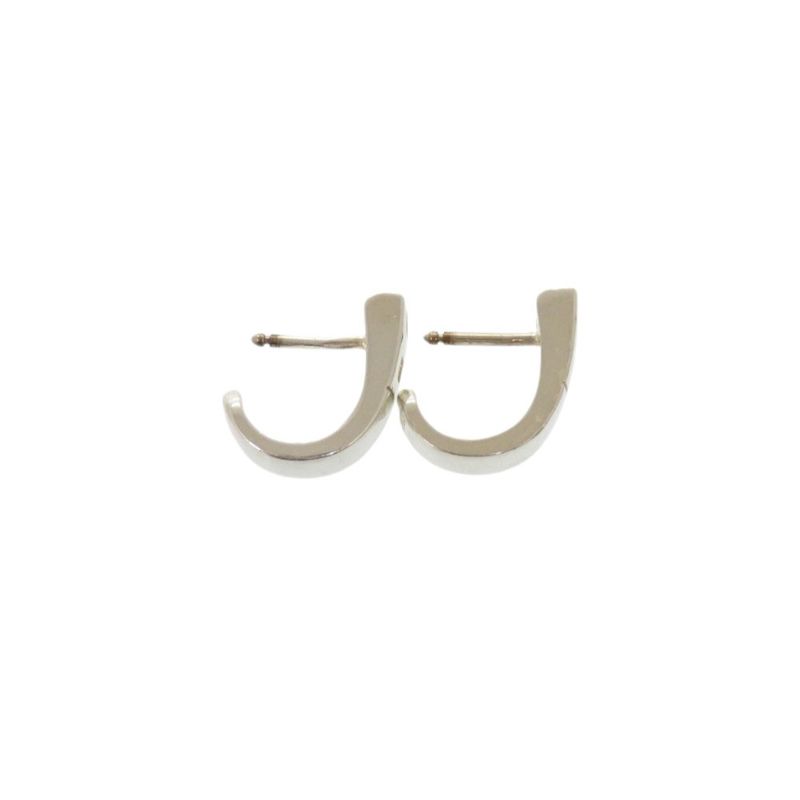 Hermes Hera Cles Silver 925 Silver Earrings 2189 Hermes