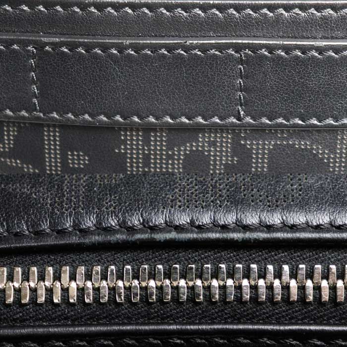 Christian DIOR Safari Messenger Bag Shoulder Bag Oblique Black 1espo206vpi_h03e