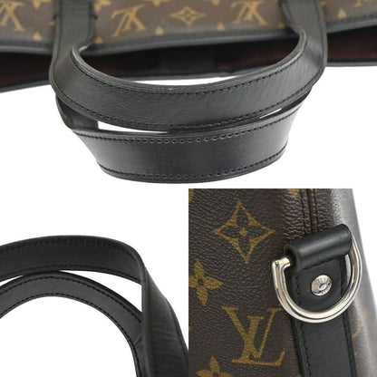 Louis Vuitton Tote Bag Divis Macassar Black Brown Monogram M56708 70fa448