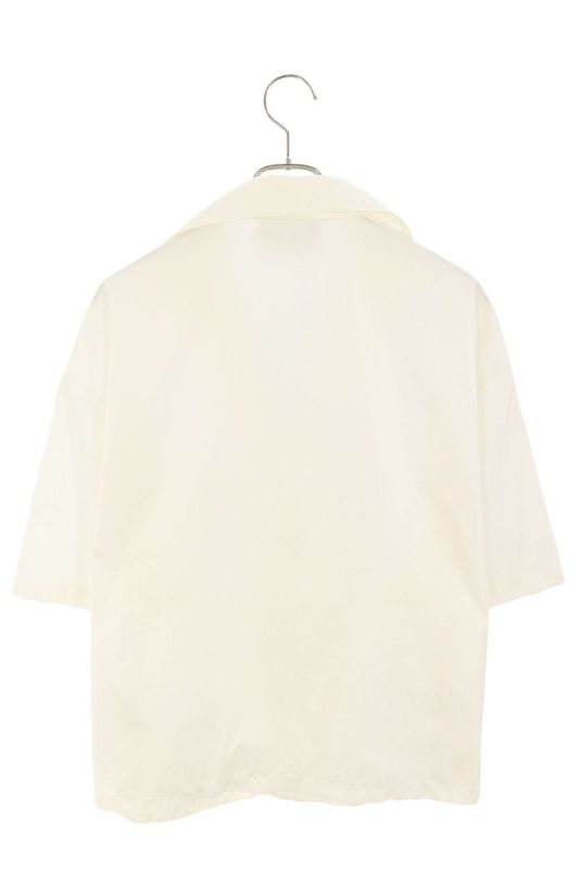 Prada Sc449 Re-nylon Triangle Plate Short Sleeve Shirt Men's L