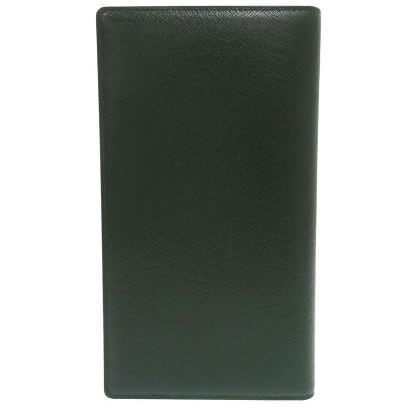 Louis Vuitton Taiga Green Long Wallet Billfold LV 0960 Louis Vuitton Men's