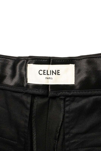 Celine 2p524673d 2 Pleated Wool Shorts Women's 36