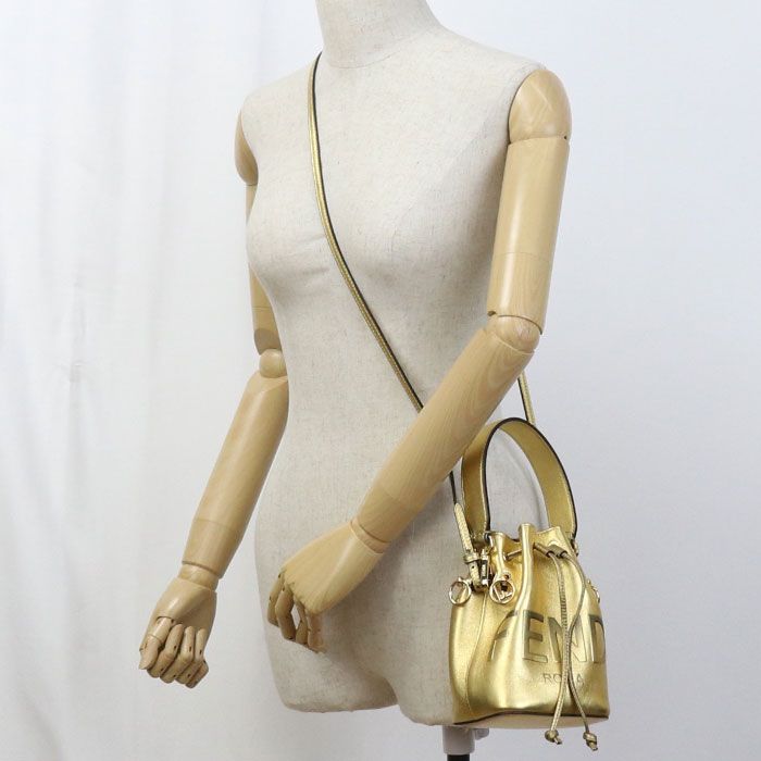 Fendi Mini Montresor Fe88657 Handbag Leather Mini Montresor Ladies