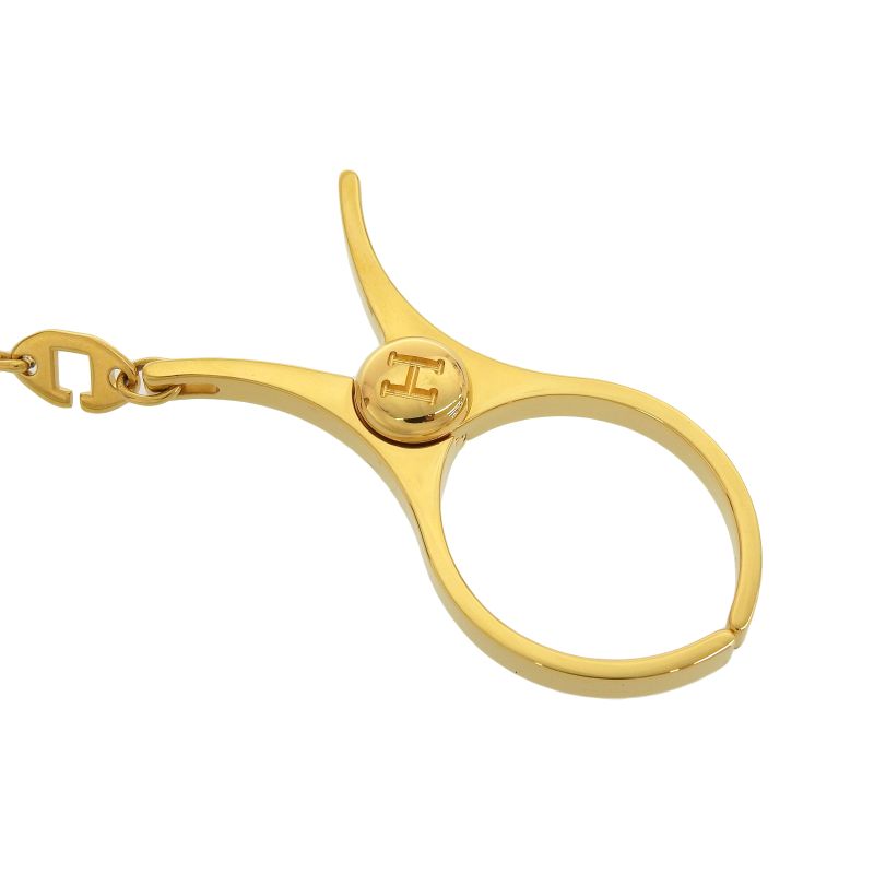 Hermes Filou H Logo Glove Holder Glove Holder Charm Key Holder Gold With Box