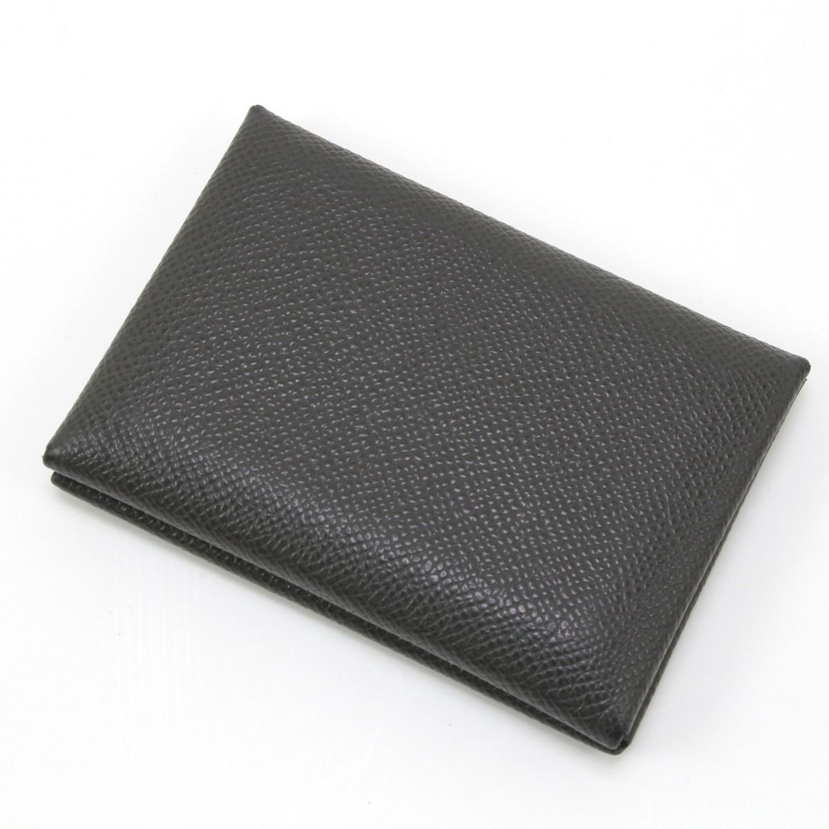 Hermes Vaux Epson Calvi Duo Business Card Holder U Fm010 PM Gray