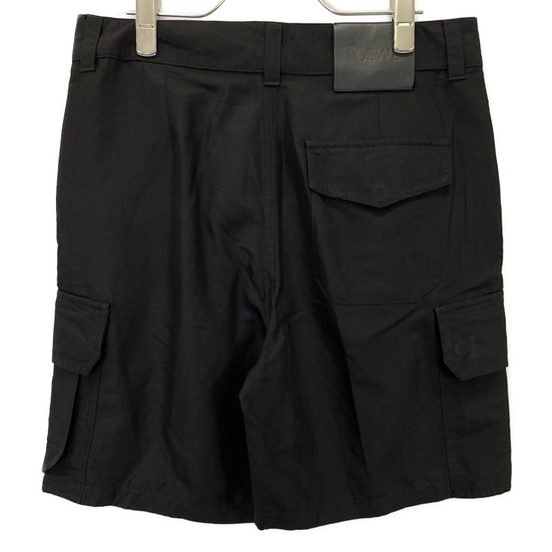 Loewe H616y1ax11 Black Paula's Ibiza Cargo Shorts 46