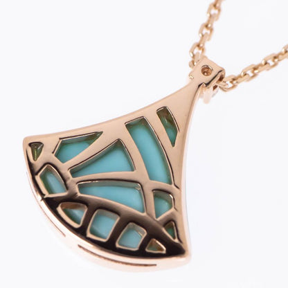 Bulgari Diva Dream Necklace 750pg Pink Gold 43cm (16.93in)-41cm