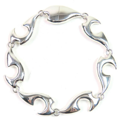 Bottega Veneta 688702 Design Bracelet Ag925 Silver L With Box