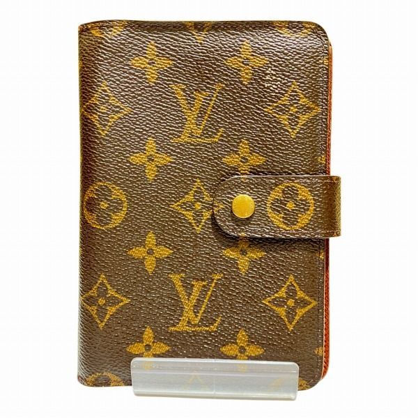 Louis Vuitton Monogram Porte Papier Zip M61207 Bifold Wallet Unisex