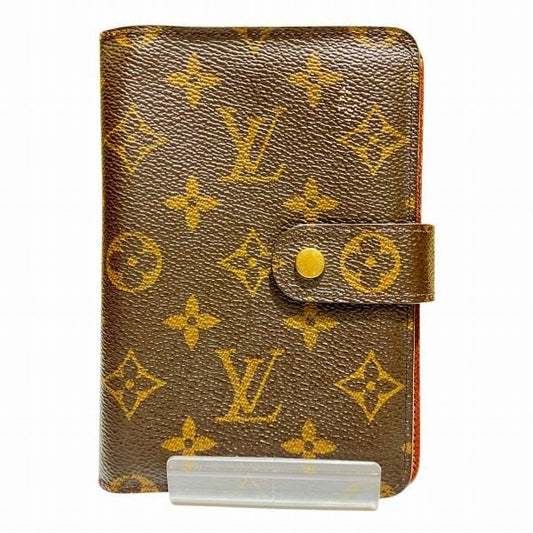 Louis Vuitton Monogram Porte Papier Zip M61207 Bifold Wallet Unisex