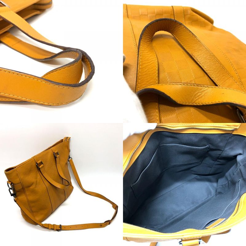 Louis Vuitton Tote Bag Damier Infini Tadao N41228 Damier Infini Leather Solar