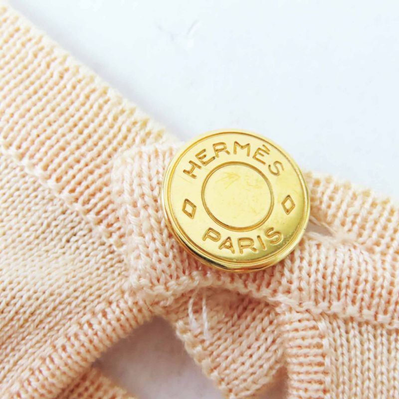 Hermes Passiflores Passionflower Silk Cotton Twill Raine Knit Cut And Sewn