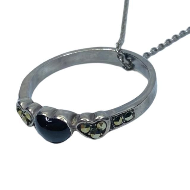 Saint Laurent Necklace Pendant Accessory Ring Necklace Heart Accessory Metal