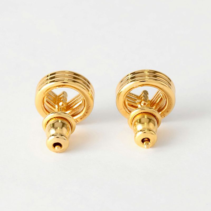 Fendi Earrings F Is Fendi Soft Togo Old