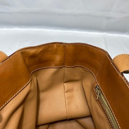 Celine Tote Bag Brown Macadam Large PVC Leather Preowned