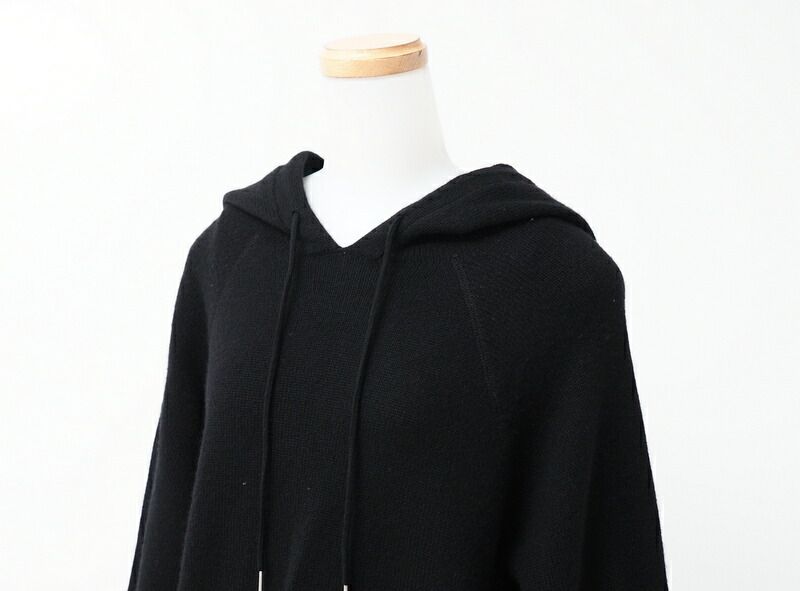 Celine Hoodie Size S Eddy Period Cashmere Knit Hoodie Black Made In Italy