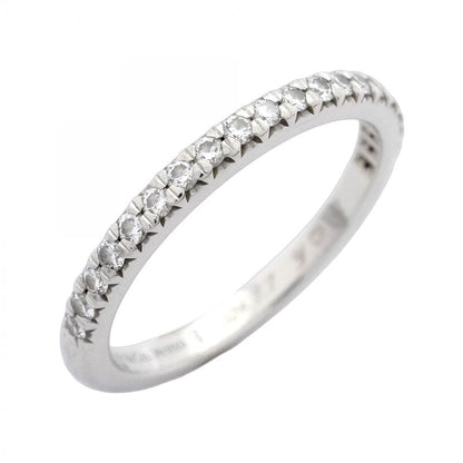 Tiffany & Co Ring Novo Half Eternity Pt950 Platinum Diamond #75 Ladies