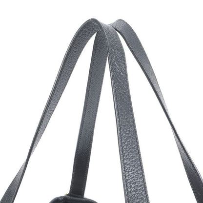 Gucci GG Canvas Abby Leather Tote Bag Shoulder Hand 130736 Black Women's ERE