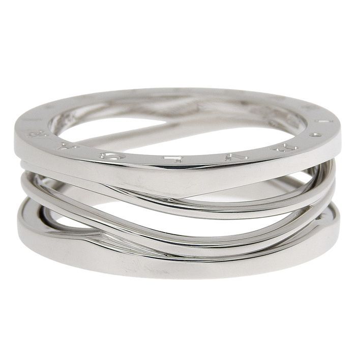 Bvlgari Bulgari B-zero1 Legend Ring 18K White Gold 750 White Gold #65 Equivalent