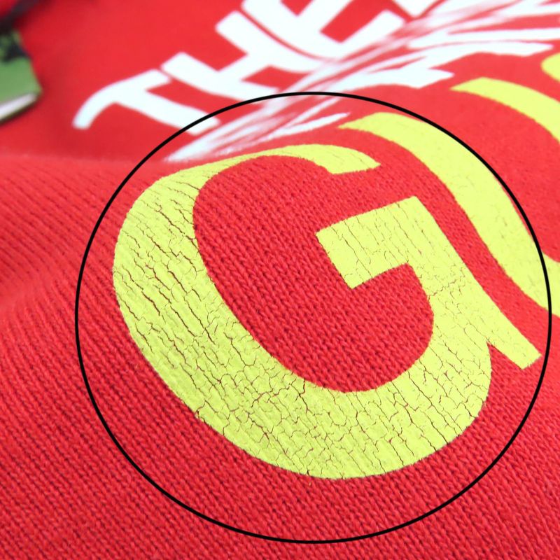 Gucci×the North FACE Gucci×the North Face 663243 100% Cotton Logo Print