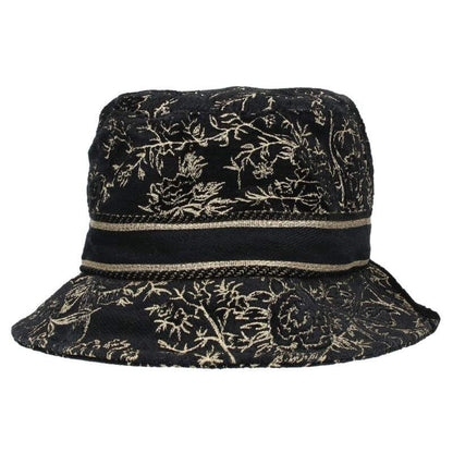 Christian Dior 31jar923x134 Logo Embroidered Jacquard Bucket Hat Women's 59