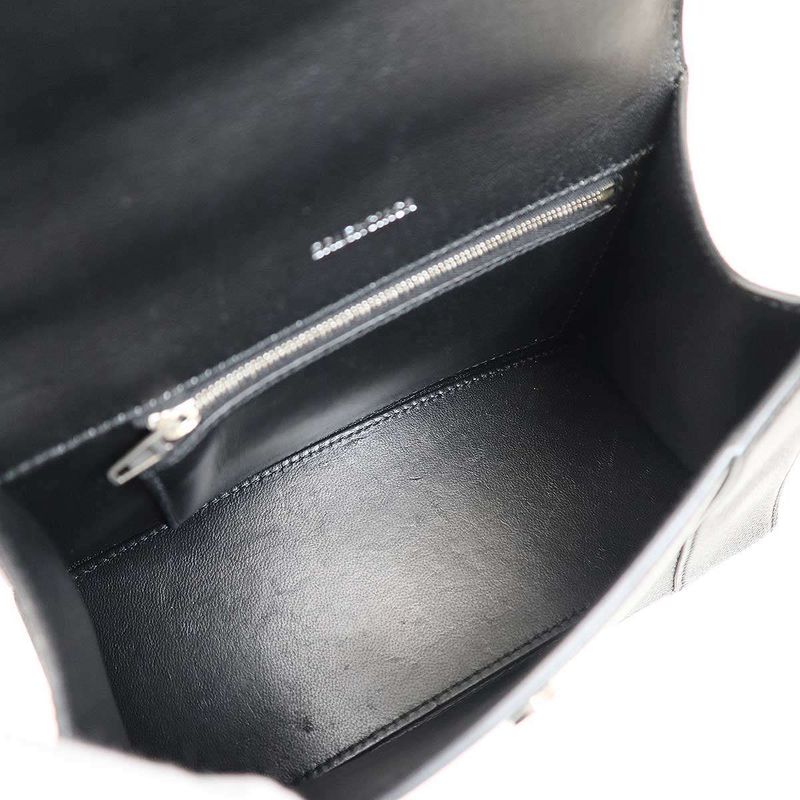 Balenciaga Hourglass Small Bag Hourglass Small Shoulder Bag 599354 Black