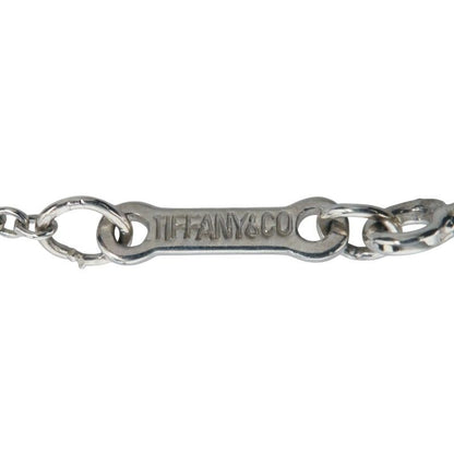 Tiffany & Co Open Heart Pendant Necklace Sv925 Silver Ladies Tiffany & Co