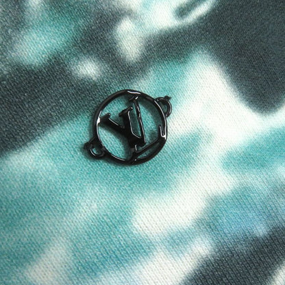 Louis Vuitton 2019 100% Cotton Plain Rainbow LV Circle Logo Hardware Tie Dye