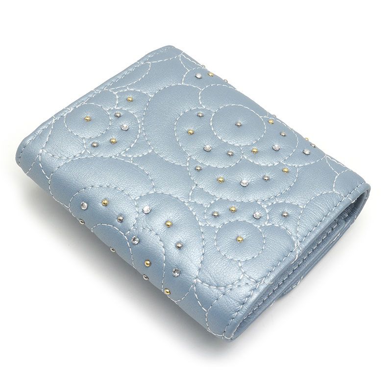 Chanel Camellia Small Flap Wallet Trifold Wallet A83570