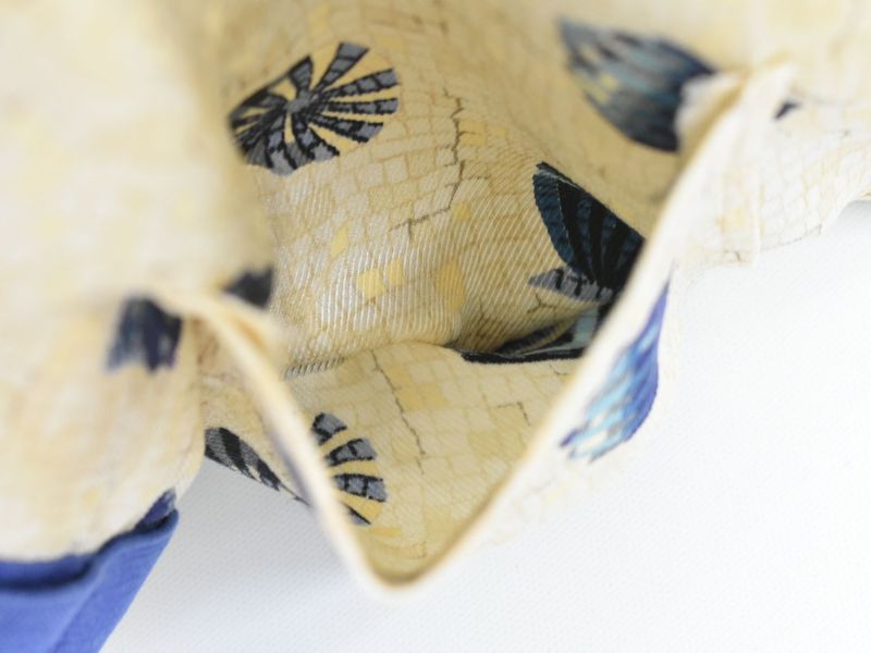 Authentic Hermes Shell Pattern Polo Shirt Short Sleeve Tops 40 Cotton Beige