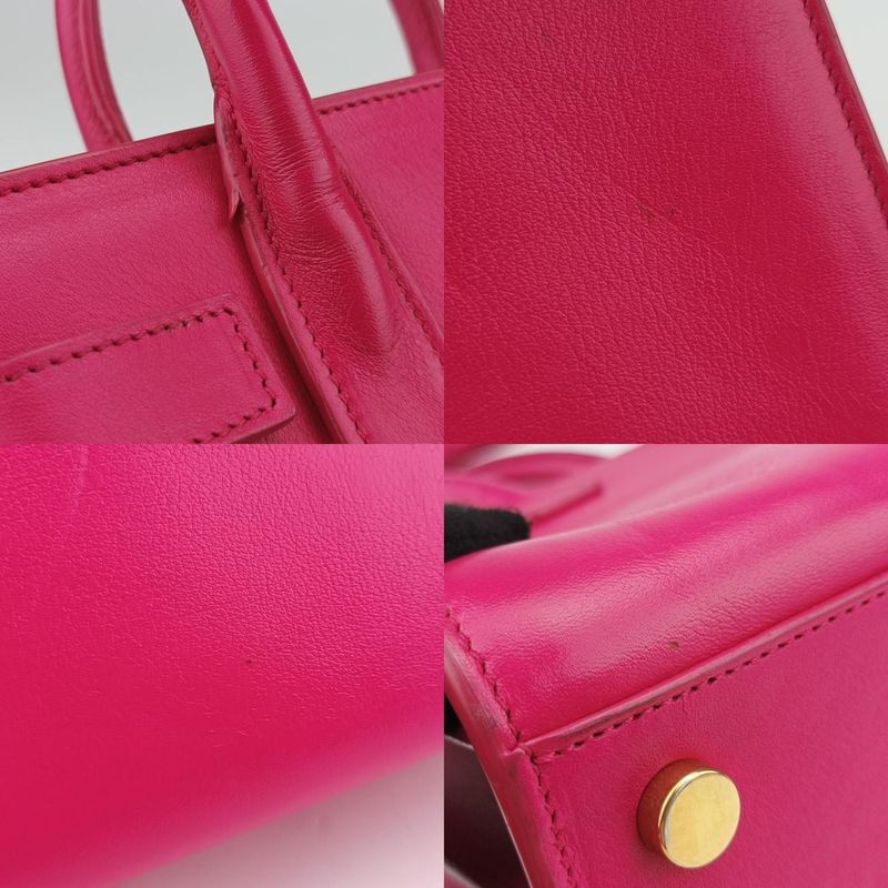 Yves Saint Laurentyves Saint Laurentsac De Jour Nano Rose Redleather 340778pmr34