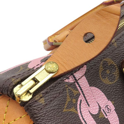 Louis Vuitton Handbag Speedy 30 Monogram Canvas Monogram Bay Gold Hardware