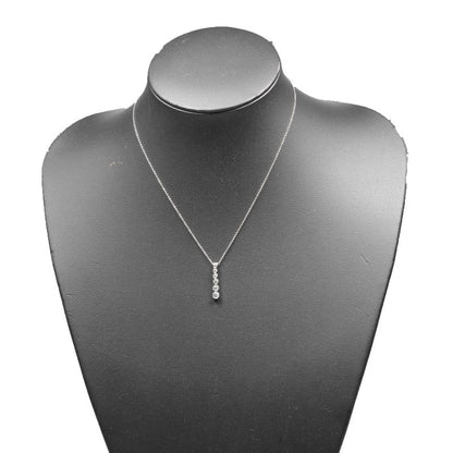 Tiffany & Co Jazz Drop Pt950platinum X 6P Diamon Ladies 4.7g Necklace
