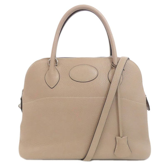 Hermes Bolide 31 Silver Hardware Handbag Taurillon Women