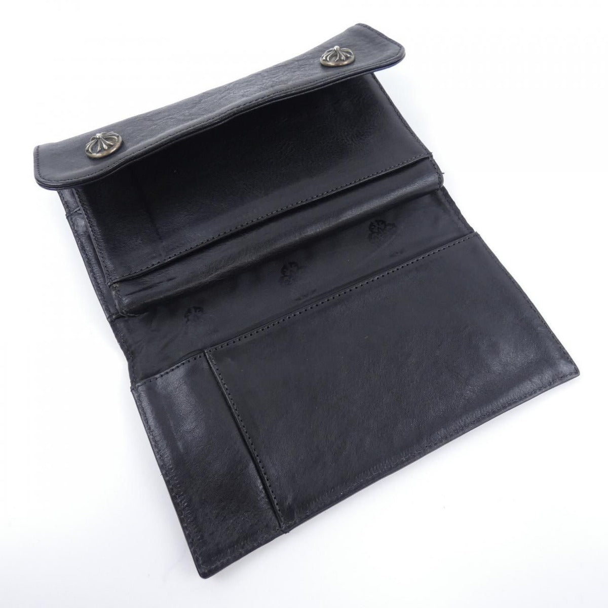 Chrome Hearts Wave Cross Btn Button 304 Wallet — view 5