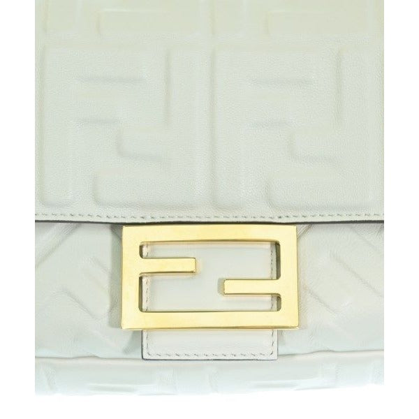 Fendi Shoulder Bag White — view 6
