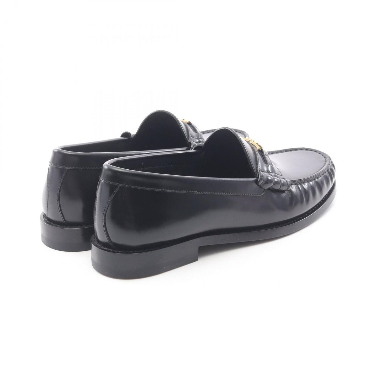 Celine Loafers Triomphe Black Leather — view 2