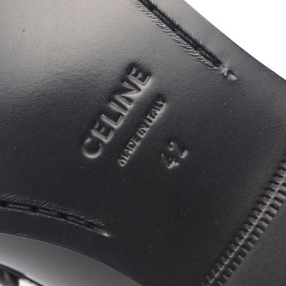 Celine Loafers Triomphe Black Leather — view 7