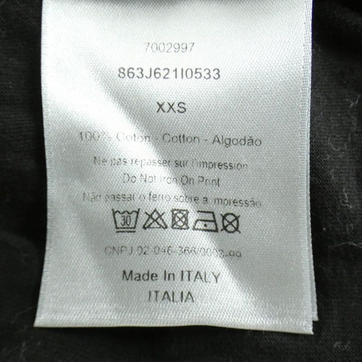 Dior Atelier T-Shirt Black — view 3