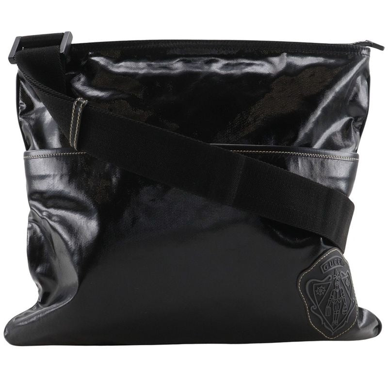 Gucci Cles Store Emblem Black Shoulder Bag
