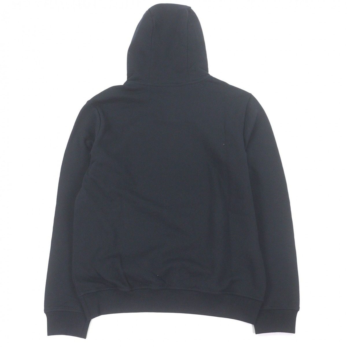 Hermes Armor de Carre Lambskin Details Pullover Hoodie Dark Navy — view 3
