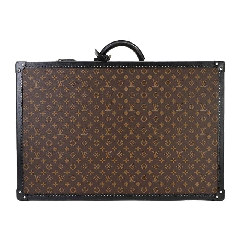 Louis Vuitton Monogram Macassar SPO Personal Bisten 70 Trunk Case Bag Brown